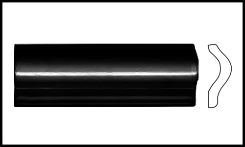 קרניז הפרדה, שחור מבריק, Размер 5X15 